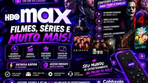 HBOMAX [FILMES, SÉRIES E CHAMPIONS LEGUE] MENOR PREÇO - ENTREGA AUTOMÁTICA
