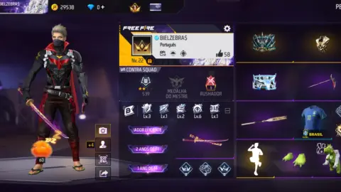 Conta free fire 